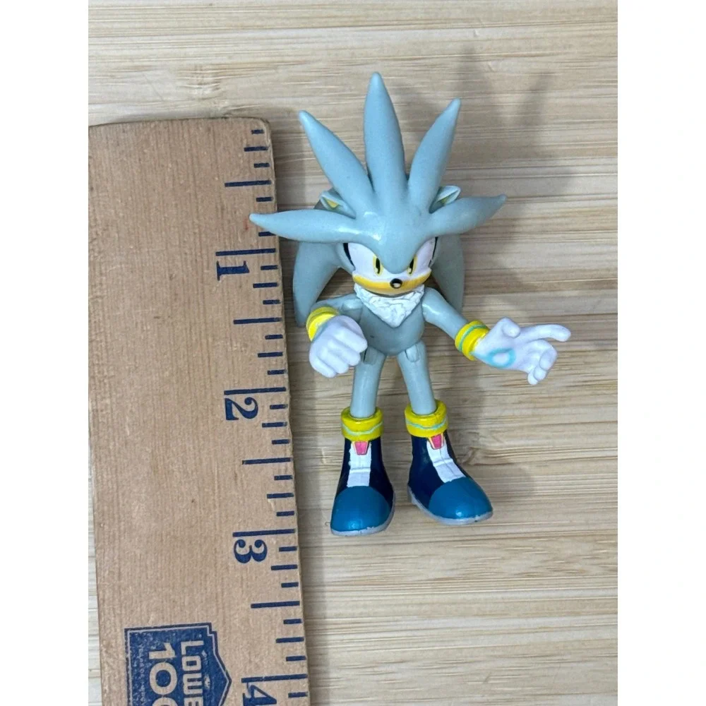 Sonic the Hedgehog Silver the Hedgehog 3 Inch Action Figure Sega Jakks Pacific